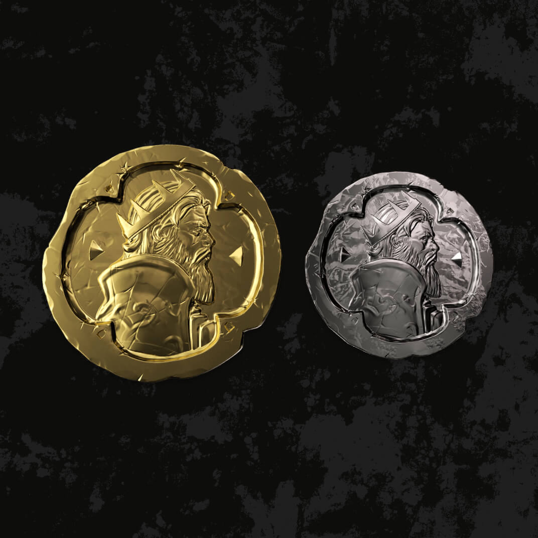 Dungeons of Infinity Lux Armiger Coin Set