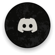Discord logo on a black background